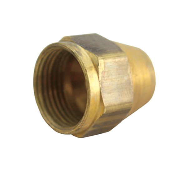 (image for) Brass Space Heater Nut 3/8 in.