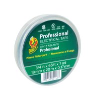 (image for) 3/4 in. W x 66 ft. L Green Vinyl Electrical Tape