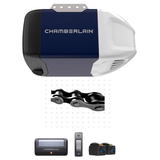 (image for) 1/2 HP Chain Drive Smart-Enabled Garage Door Opener