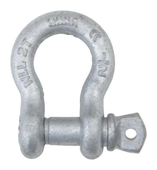 (image for) Galvanized Forged Steel Anchor Shackle 2 ton