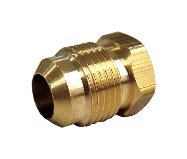 (image for) 1/2 in. Flare Brass Hex Plug