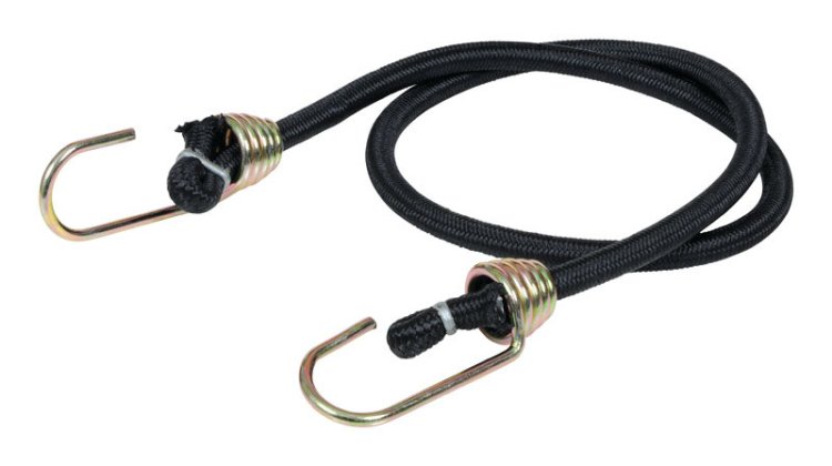 (image for) Black Bungee Cord 32 in. L x 0.374 in. 1 pk