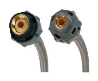 (image for) 3/8 in. Compression x 1/2 in. Dia. FIP 16 in. Stainless