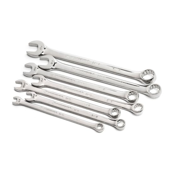(image for) Crescent 12 Point SAE Combination Wrench Set 7 pc