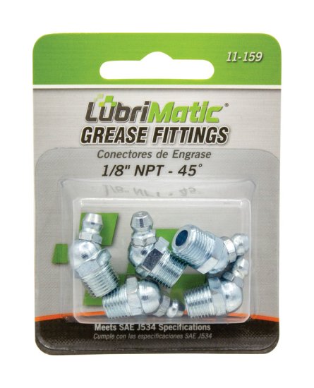 (image for) 45 degree Grease Fittings 5 pk