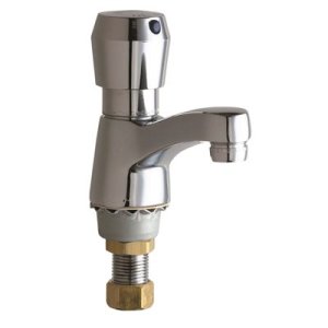 (image for) Chicago Faucets CHICAGO SINGLE TEMP METER FAUCET 333-665, LEAD F