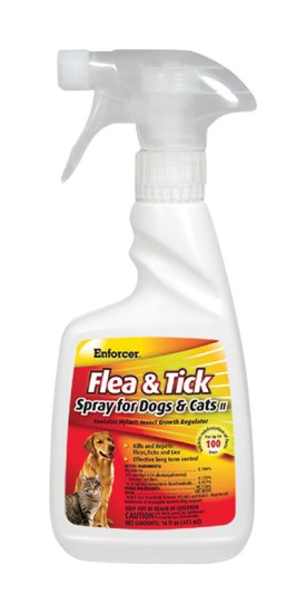 (image for) Liquid Cat and Dog Flea Spray Pyrethrin and Nylar 16 oz