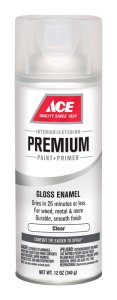 (image for) Premium Gloss Clear Enamel Spray Paint 12 oz.