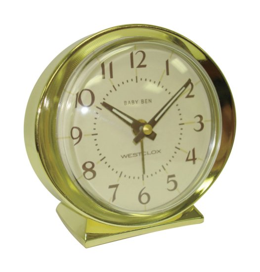 (image for) ALARM CLOCK BABYBEN GOLD