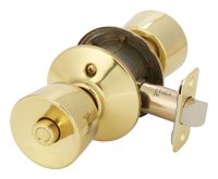 (image for) Polished Brass Steel Privacy Knob Bell