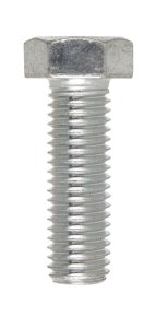 (image for) 5/8 in. Dia. x 2 in. L Zinc Plated Steel Hex Bolt 25 pk