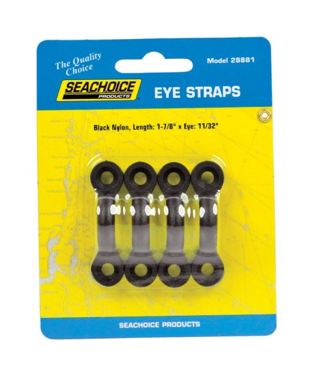 (image for) Polished Nylon 1-7/8 in. L x 11/32 in. W Eye Straps 4