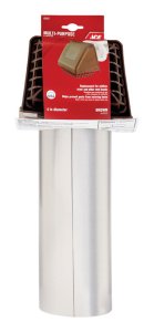 (image for) 4 in. W x 6 in. L Brown Plastic Dryer Vent Hood