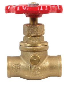 (image for) 1/2 in. Sweat x 1/2 in. Sweat Brass Stop and Waste