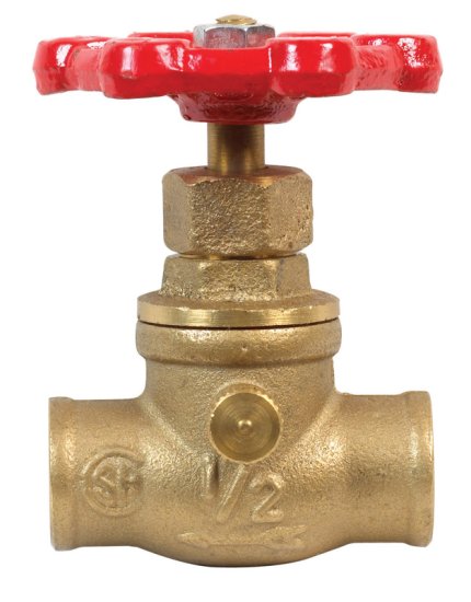 (image for) 1/2 in. Sweat x 1/2 in. Sweat Brass Stop and Waste