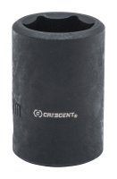 (image for) Crescent 11/16 in. X 1/2 in. drive SAE 6 Point Impact Socket 1 p