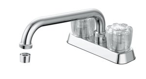 (image for) Coastal Chrome Two Handle Bar/Utility Faucet 4 in.