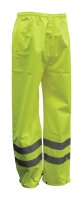 (image for) Hi-Vis Yellow Polyester Rain Pants XXL