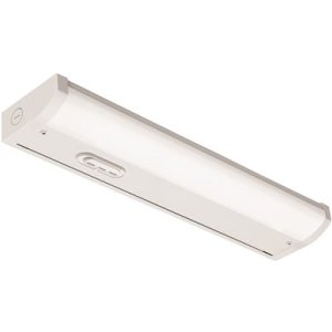 (image for) 18 in. LED White Direct Wire Under Cabinet Light Switchable 544