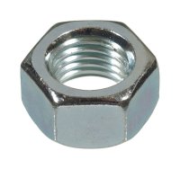 (image for) 9/16 in. Zinc-Plated Steel USS Hex Nut 50 pk
