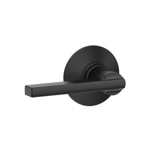 (image for) Matte Black Passage Lever Right or Left Handed Latitude