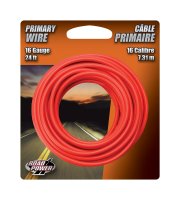 (image for) 24 ft. 16 Ga. Primary Wire Red