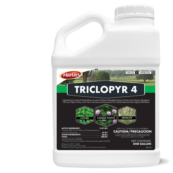 (image for) Martin's Triclopyr 4 Brush and Weed Herbicide Concentrate 1 gal