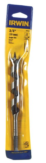 (image for) 3/4 in. Dia. x 7.5 in. L Auger Bit Carbon Steel 1 pc.