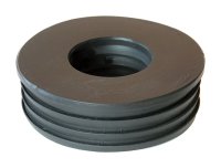 (image for) Schedule 40 4 in. Compression x 2 in. Dia. Compression PVC Donu