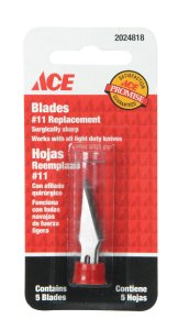 (image for) Light Duty Hobby Knife Replacement Blades 1 pc.