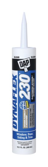 (image for) Dynaflex 230 Clear Elastomeric Door, Trim and Window Sealant