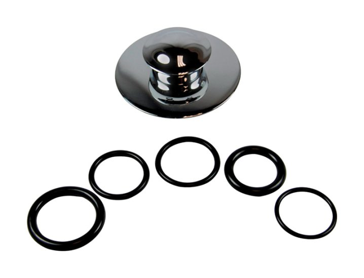 (image for) Polished Drain Cover Metal Round