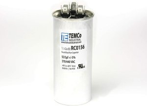 (image for) 55/5 MFD Round Dual Capacitor