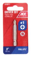 (image for) Phillips 1 x 2 in. L Screwdriver Bit S2 Tool Steel 1 pc.