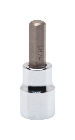 (image for) 7 mm x 3/8 in. drive Metric 6 Point Standard Hex Bit So