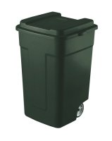 (image for) Roughneck 50 gal. Plastic Wheeled Garbage Can Lid Inc