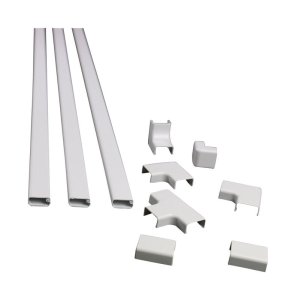 (image for) Cordmate 12 ft. L White Plastic Cord and Cable Organizer Kit