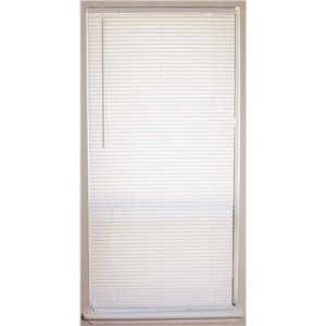 (image for) 35 in. W x 48 in. L White 1 in. Vinyl Blinds