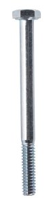(image for) 1/4 in. Dia. x 3 in. L Heat Treated Zinc Steel Hex Head