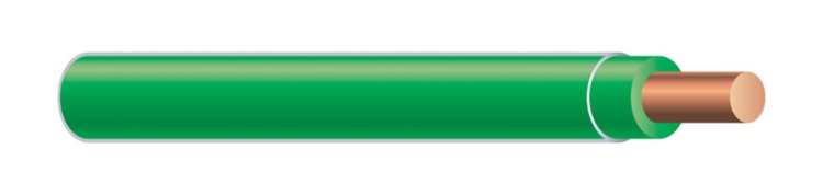 (image for) 10/1 Solid THHN Building Wire Per Ft.