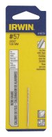 (image for) #57 x 1-3/4 in. L High Speed Steel Wire Gauge Bit 1 pc.