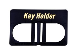 (image for) Plastic Black Key Holder