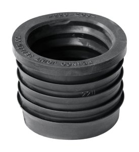 (image for) Schedule 40 2 in. Compression x 2 in. Dia. Hub PVC Donut