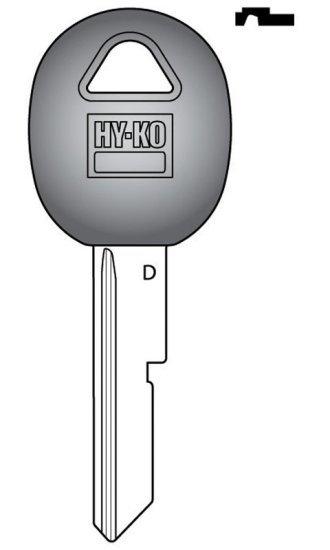 (image for) Automotive Key Blank B51P