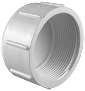 (image for) Schedule 40 2 in. FPT x 2 in. Dia. FPT PVC Cap