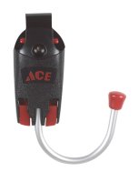 (image for) Metal/Nylon Tool Hook 5 in. L x 2 in. H Black