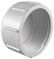(image for) Schedule 40 2 in. FPT x 2 in. Dia. FPT PVC Cap