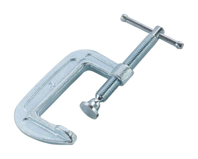 (image for) Drop Forged 2 x 1-1/2 in. D Light Duty C-Clamp 400 lb. 1