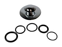 (image for) Polished Drain Cover Metal Round