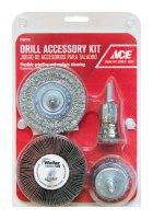 (image for) Ace Assorted in. Wire Wheel Brush Set Steel 4500 rpm 4 pc